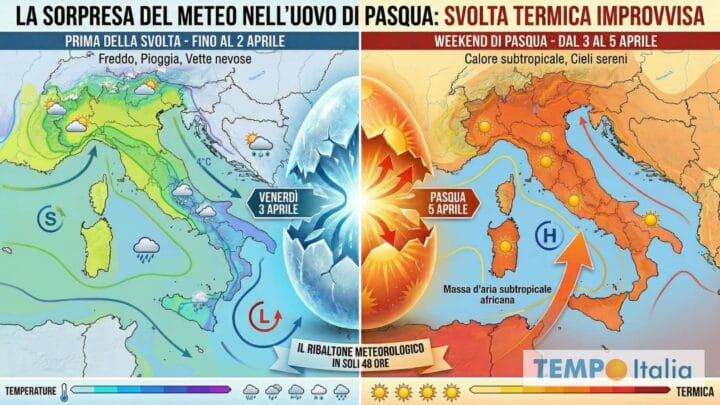 Pasqua ribalta tutto: dall’Inverno tardivo al primo caldo in pochi giorni