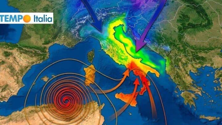 Meteo: doppio attacco di freddo e maltempo sull’Italia entro il 16 Aprile