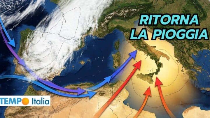 Ritorna la pioggia al Nord e sulle Tirreniche, le conferme dei modelli meteo