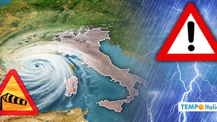 Burrasca di scirocco e maltempo, si comincia da Domenica 12