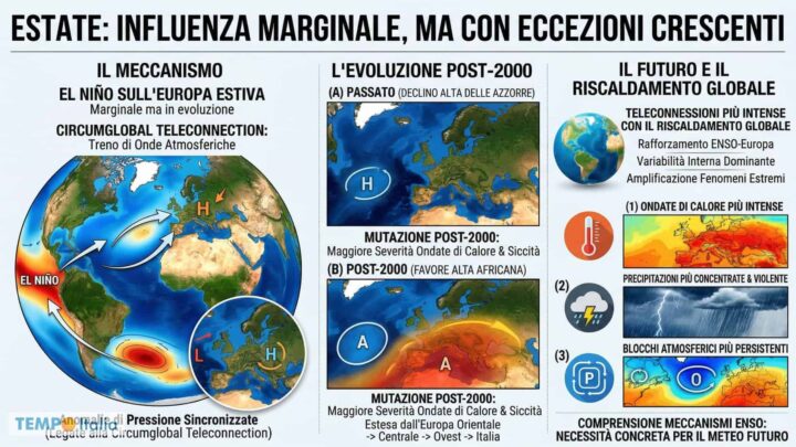 Dal Pacifico all’Italia: cosa ci porta El Niño 2026 e perché preoccupa