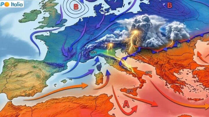 Fine Aprile con un cambio di scenario, torna la primavera temporalesca