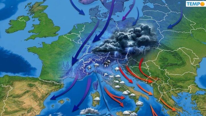 Cambia tutto la prossima settimana: temporali e calo termico dal 28 aprile