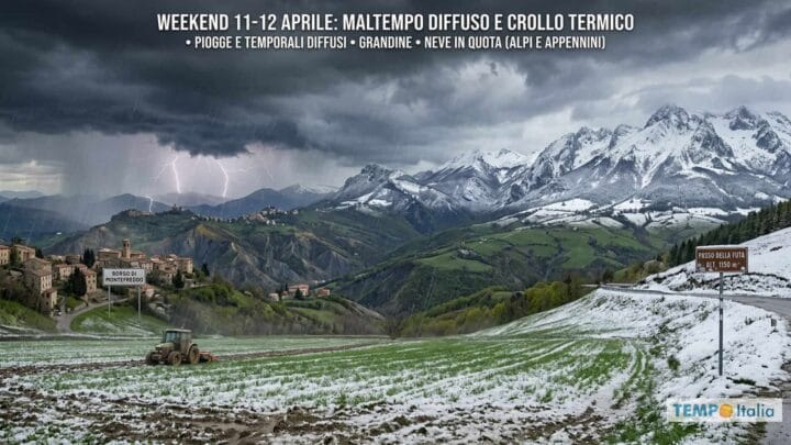 Weekend dopo Pasqua: si torna in Inverno? Gli ultimi aggiornamenti sorprendono