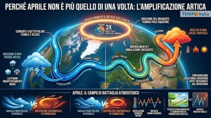 Perché Aprile non è più quello di una volta: il freddo russo cancella l’anticipo d’Estate