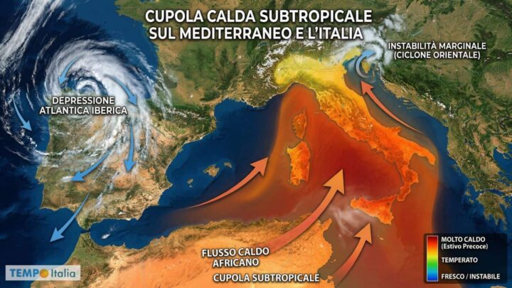Verso il 25 Aprile con due sorprese: caldo e freddo bussano alla porta