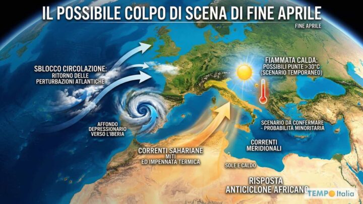 Primavera senza regole: instabilità a lungo, poi il colpo di scena di fine Aprile