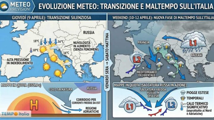 Dalla quasi Estate al quasi Inverno? Il prossimo Weekend ribalta tutto