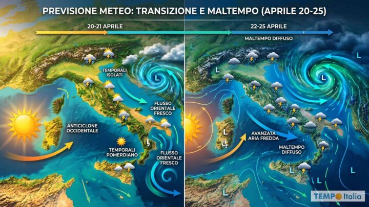 Un anticiclone fuori posto, il freddo punta dritto verso l’Italia