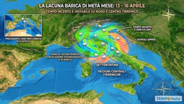 Dal sole di Pasqua al caos di metà mese: cosa succede dopo il 10 Aprile