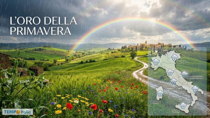 Prima che arrivi il caldo, la pioggia di primavera vale oro: vi spieghiamo i motivi