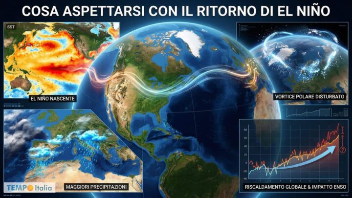 La Niña lascia, El Niño avanza: gli effetti REALI sul clima italiano ed europeo
