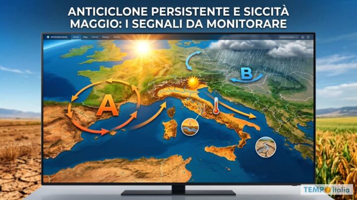 Maggio sotto l’anticiclone? Rischio siccità REALE: i segnali da non ignorare