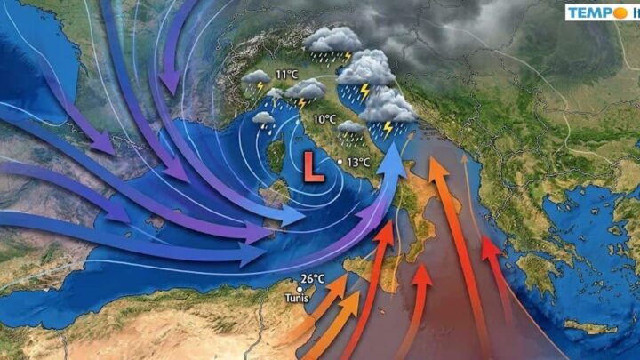Svolta a breve: finisce il caldo e torna il maltempo diffuso