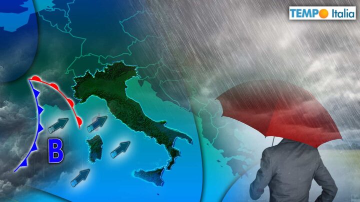 Meteo: Alta pressione in declino, arriva una Perturbazione