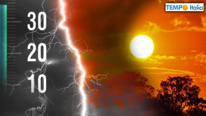 Temperature, l’Italia si spacca in due