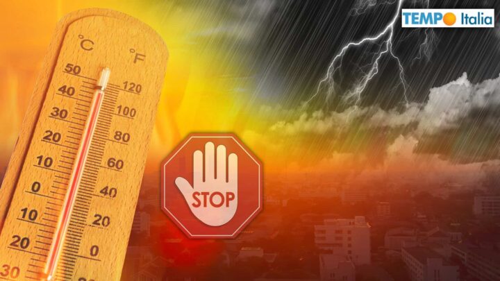 Meteo: Prossime ore, dal grande Caldo ai forti temporali al Nord