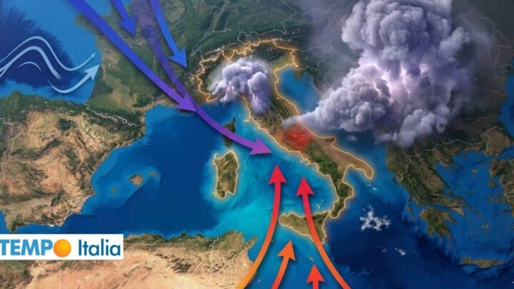 Italia preda del maltempo fino al 18 Maggio: le Regioni più a rischio, mappa