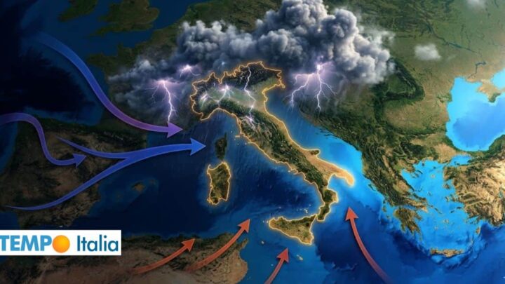 Maltempo sull’Italia: una settimana dal meteo compromesso, le Regioni coinvolte