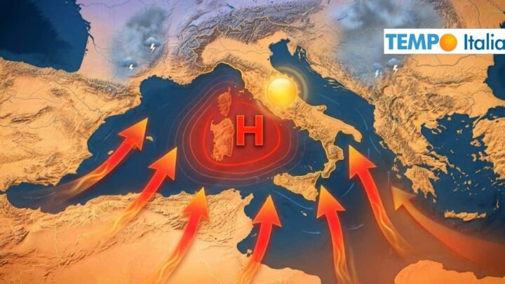 Gran caldo a fine mese: parola del modello meteo ECMWF