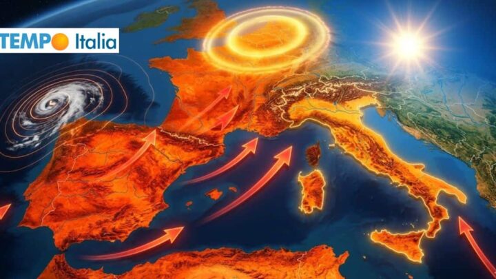 Caldo storico in Europa occidentale, Italia coinvolta soprattutto da Domenica 24