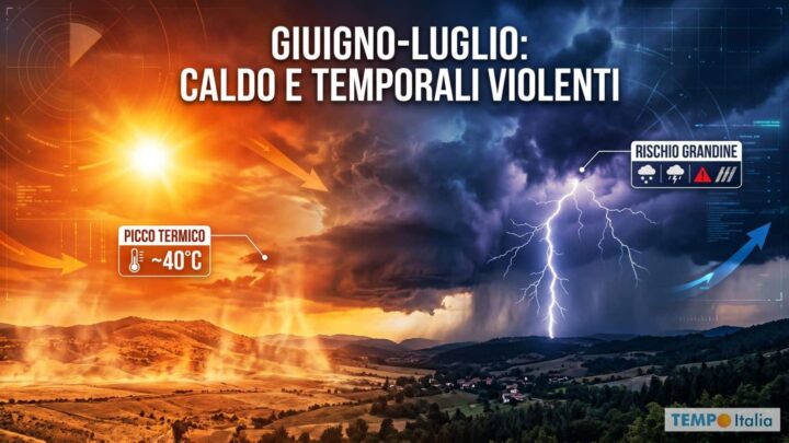 Estate 2026 in rampa di lancio: Luglio sarà rovente, ma attenzione ai temporali violenti