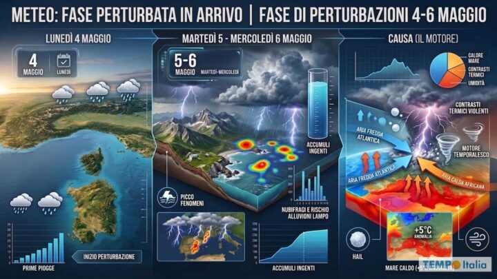 Dalla siccità alle piogge abbondanti: Maggio segna la svolta e non si ferma subito