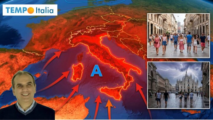 Anticiclone africano rovente: ecco la data del cedimento e refrigerio
