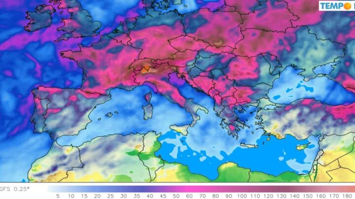 Italia divisa a metà tra nubifragi e caldo, evoluzione estrema