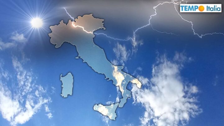 Meteo Weekend: Sabato ancora temporali al Nord, meglio Domenica