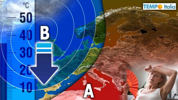 Meteo: Temporali al Centro-Nord, calano le temperature