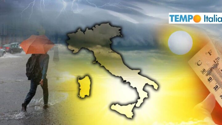 Meteo prossima settimana: Italia divisa tra caldo intenso e temporali