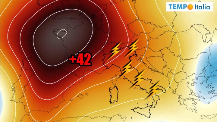 Caldo africano, poi i temporali: ecco i giorni più a rischio