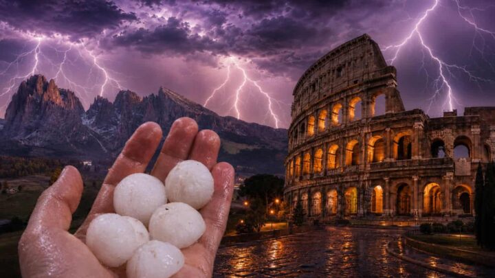 Weekend di fine Giugno caldo assurdo, poi grandine di grosse dimensioni