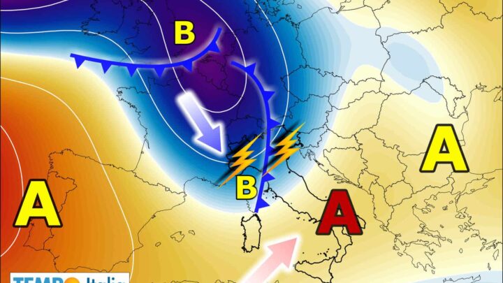 Temporali al Nord e vento africano al Centro-Sud, ma cambierà