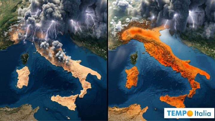 Temporali e grandine verso il Nord Italia prossime ore. Ma il caldo è dietro l’angolo