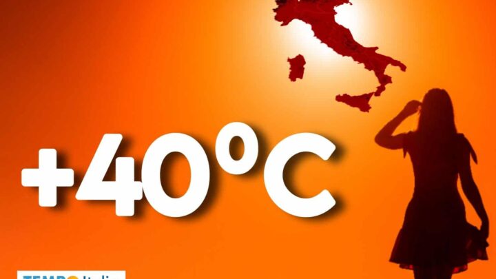 Caldo africano in arrivo, dal 7 Giugno, picchi di 38-40 gradi