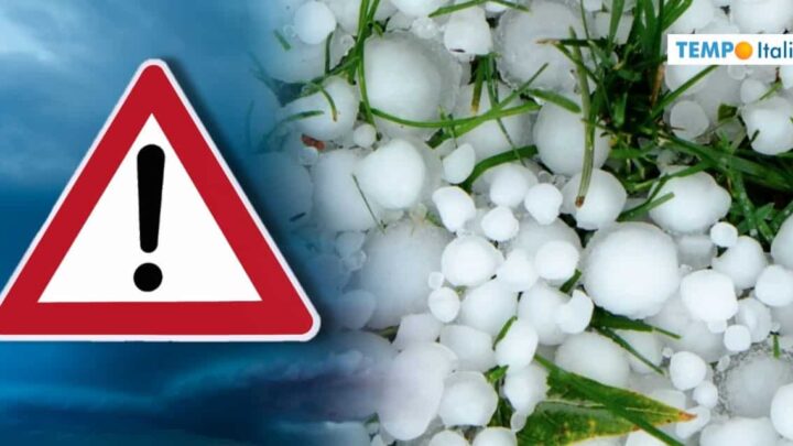Temporali e grandine in arrivo Venerdì 19