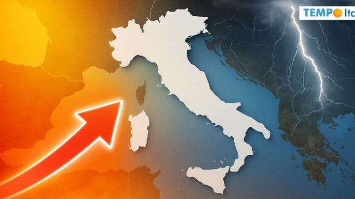 Italia divisa: ultimi Temporali al Centro-Nord e Caldo al Sud