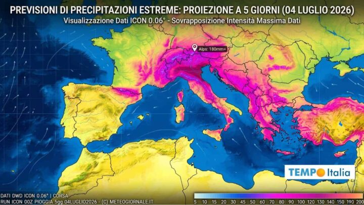 Grandine e temporali in Italia: ecco le zone più a rischio