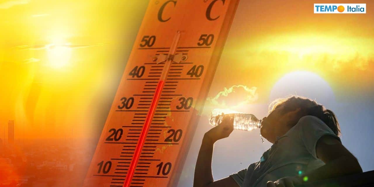 Il termometro punta ai 40 gradi