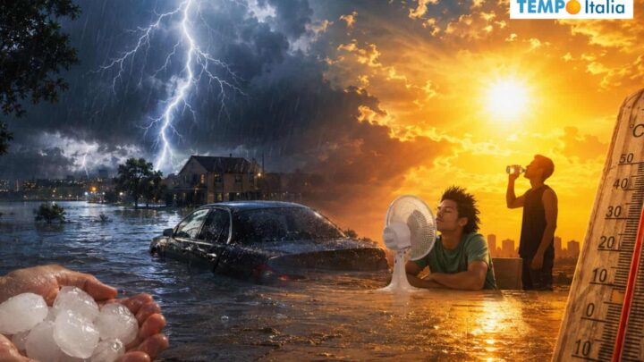 Rinfrescata, ma poi rischio caldo peggio di Giugno