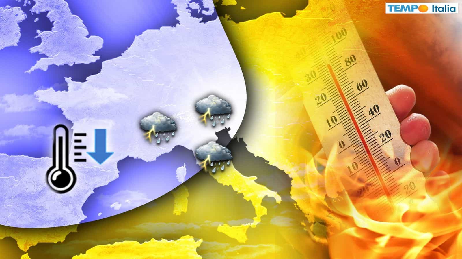 Dal caldo al refrigerio, ma è ipotesi da confermare