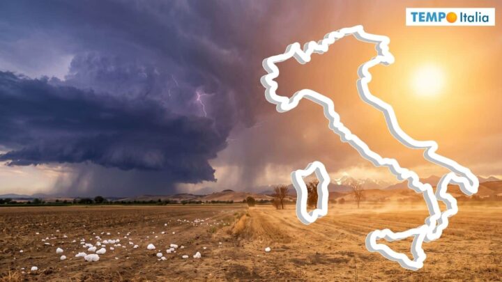 Agosto riapre il forno: il caldo africano punta ai record, poi supercelle e grandine