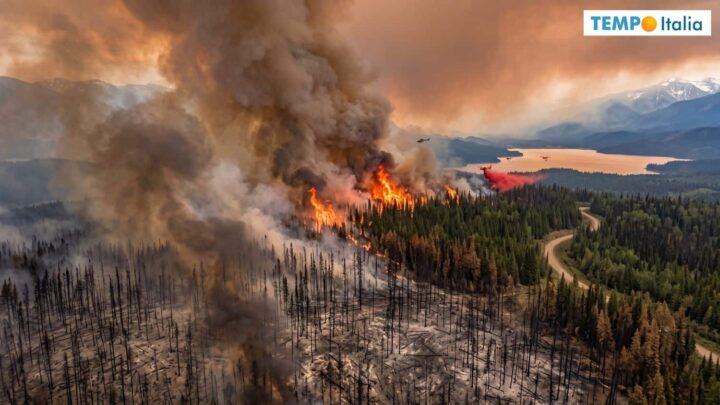 Incendi in Canada: perché i fulmini divorano la foresta boreale
