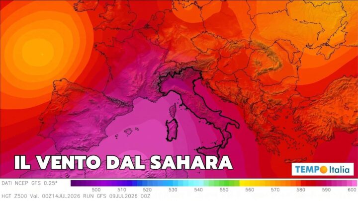 Caldo africano e temporali a sorpresa: l’Estate cambia fino a Martedì 14