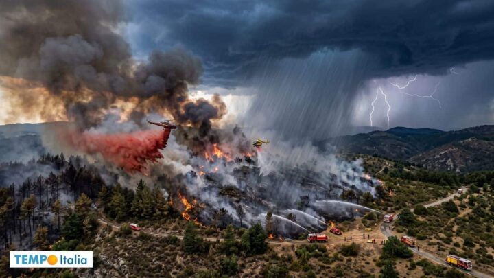 Pioggia sugli incendi in Francia, migliora la situazione in Spagna
