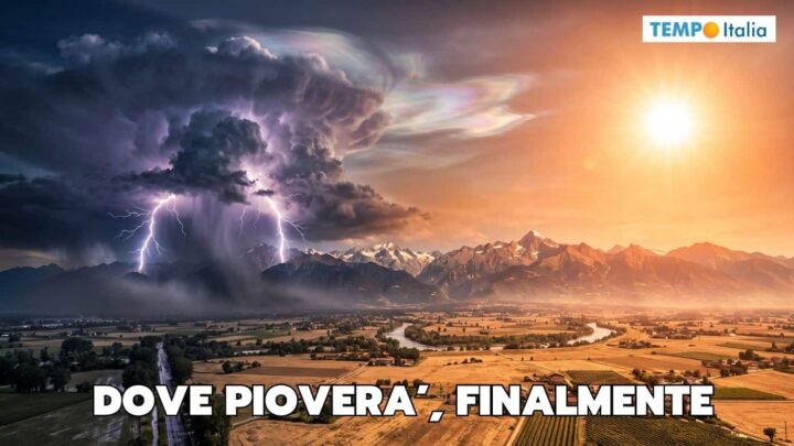 Pioggia dei prossimi 16 giorni, le insidie al bel tempo e caldo